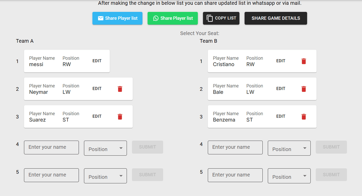 Game Schedule Dashboard
